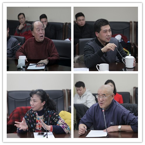 31老师们对演出进行点评