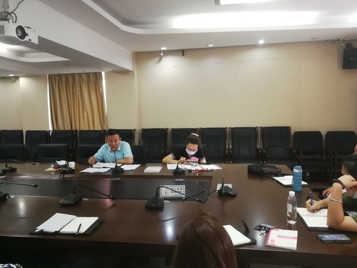 2.教务处主任王雷老师进行讲解