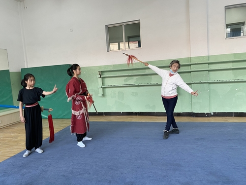 宋丹菊教授指导A轨武旦组学生