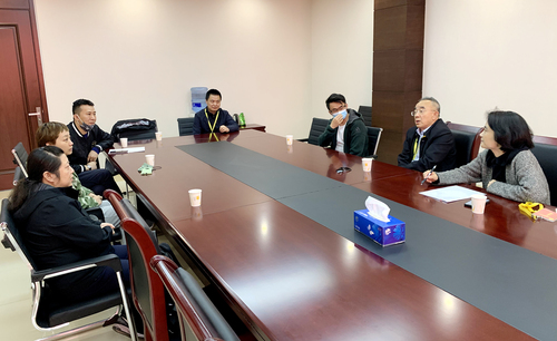 北京市文化和旅局副局长马文向学院领导布置百年演出要求