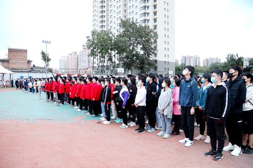 升旗仪式现场