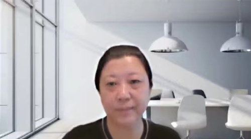 学院院长黄珊珊致开幕词
