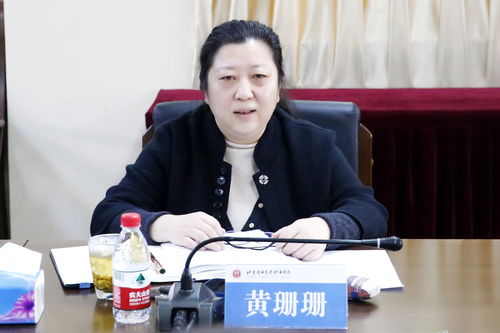全讯白菜策略党委书记黄珊珊讲话
