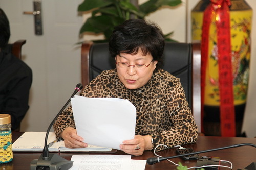 北京市政法卫生文化工会向全讯白菜策略颁发职工之家示范单位牌匾5